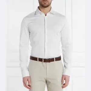 Kenno рубашка узкого кроя Hugo, белый