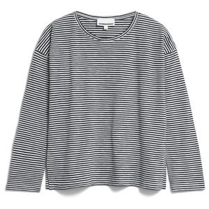 Лонгслив Armedangels Xianaa Lovely Stripes, цвет Black/Oatmilk