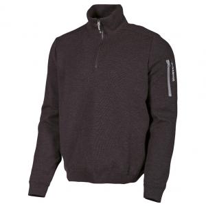 Шерстяной свитер Ivanhoe Of Sweden Hadar Half Zip, черный