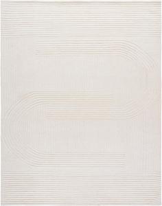 Ковер SAFAVIEH, 275 x 366 см, - коллекция Metro - большой - Ivory, ручной работы из шерсти, идеально для гостиной, спальни, столовой (MET952A)