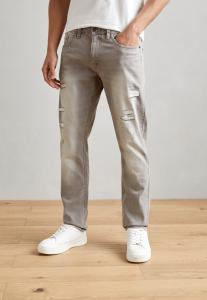 Джинсы зауженного кроя INDICODE JEANS, цвет light grey