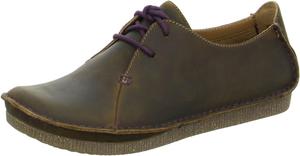 Женские оксфорды Clarks Janey Mae, коричневый