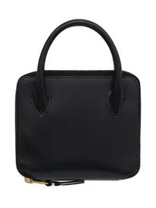 Кошелек с верхней ручкой на молнии Comme Des Garçons Wallet, черный