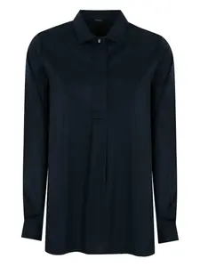 Рубашка с длинными рукавами Fay, синий