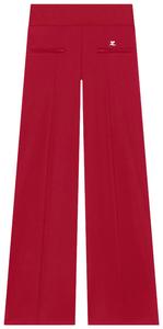 Брюки Courrèges Interlock Tracksuit Pants 'Ruby', красный