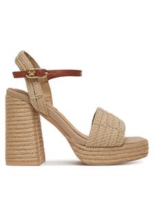 Эспадрильи Rope Heel Platform Sandal FW0FW08425 Tommy Hilfiger, бежевый