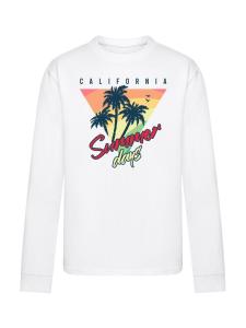 Рубашка F4NT4STIC California Palmen Retro, белый
