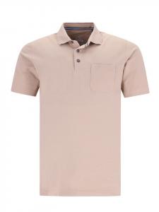 Поло hajo Pique, серо-коричневый