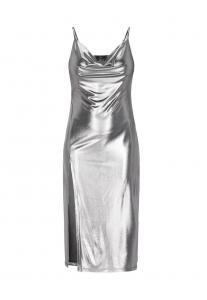 Коктейльное платье faina, серебряный
