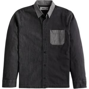 Hollister Черная потертая джинсовая куртка, Black Washed