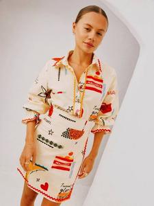 Футболка Geanie Poema Never Fully Dressed, Cream