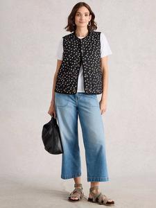 Реверсивный жилет Emma White Stuff, Black/Multi