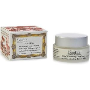 Дневной крем для отбеливания кожи The Milk Skin SPF 15 с органическим ослиным молоком 50 мл Sostar
