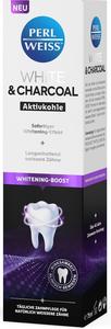 Белая и угольная отбеливающая зубная паста Perl Weiss, 75 мл