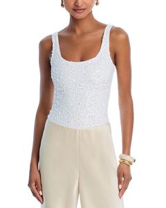 Диана Боди с пайетками Generation Love, белый