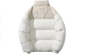 GOLFCROSS Унисекс пуховик, Apricot & White