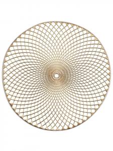 Zeller Present Салфетка под тарелку золотистого цвета