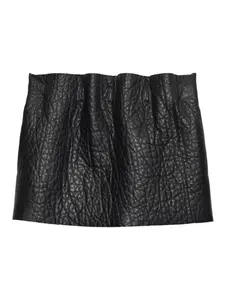 Фактурная юбка миди Prada, черный