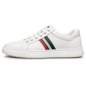 Низкие повседневные туфли мужские Black/White ZRO, White (Полная кожа)