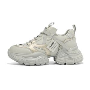 Женские массивные кроссовки средней высоты Daphne, серый fleece-lined