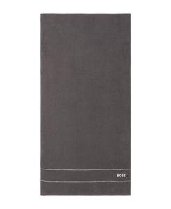 Однотонное хлопковое банное полотенце, 28 x 55 дюймов Boss Home, графит
