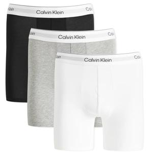 Боксеры Icon - 3 шт. в упаковке Calvin Klein, Black, White & Grey Heather