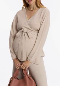 Кардиган Cache Coeur MATERNITY AND NURSING WRAP-OVER BEVERLY, Beige