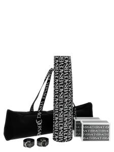 Сумка-даффл для йоги Versace Allover Versace Home, белый/черный