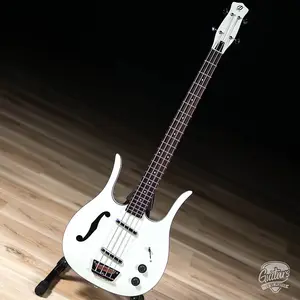 Бас-гитара Danelectro '58 Longhorn - Красно-белая