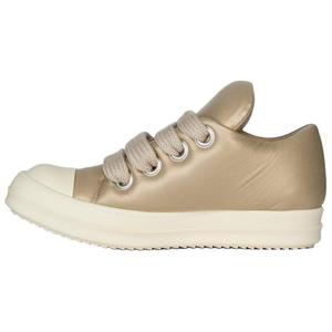 /RO Низкие кроссовки для скейтбординга, женские, золотистые RICK OWENS, Original Shoe Box Included