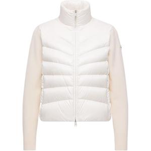 Moncler Распашная утепленная куртка на молнии, Beige