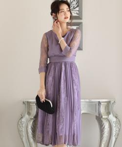 Вечернее платье, приглашение, платье для особого случая, свадьба, церемония совершеннолетия, официальное платье Pourvous, цвет Lavender