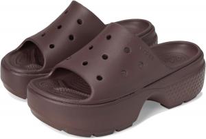 Женские шлепанцы Crocs Stomp, Mocha