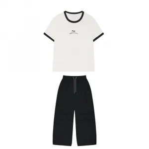 Оригинальная биелла повседневный костюм women's FILA, белый