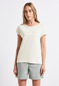 Футболка Street One BASIC, Weiß/Off-White