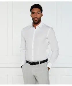 Рубашка Koey Slim fit Hugo, белый