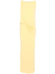 Платье La Robe Peplo JACQUEMUS, желтый
