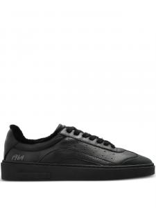 Низкие кожаные кеды DSQUARED2 Rider, черный