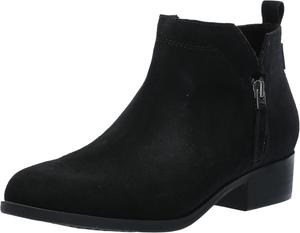 Женские ботильоны TOMS Dahlia, Black Suede/Heritage Canvas