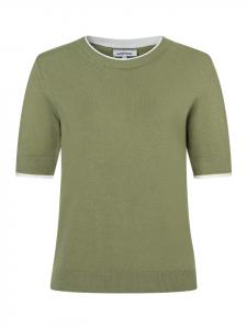 More & More Спортивный свитер с рукавами 1/2, зеленого цвета