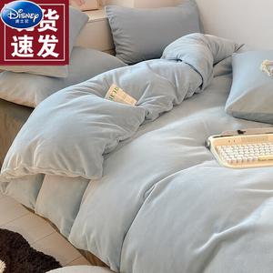 Disney Комплект постельного белья 4 предмета, 180х200 см, цвет вулканический синий