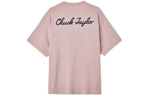 Футболка унисекс розовая Converse, розовый