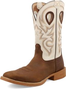 Ботинки Twisted X Men's 12 Tech X Western, ореховый/слоновая кость