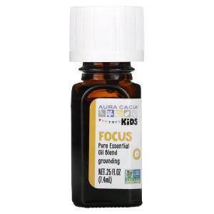 Смесь эфирных масел Aura Cacia Kids Pure Focus, 7,4 мл