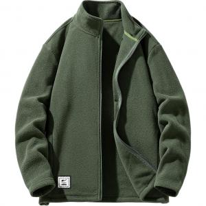 WARRIOR Пальто с бархатистой текстурой Unisex, Army Green