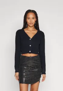 Кардиган с пуговиками и ресницами Even&Odd, Black