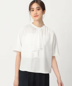 Блузка с короткими рукавами в стиле «бабочка» Comme Ca Ism, цвет Off White