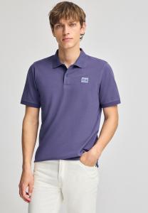 Поло SHORT SLEEVE PATCH Polo Club, темно-фиолетовый