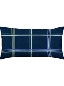 Наволочка из высококачественной фланели темно-синего цвета Erwin Müller, 80 x 80 см