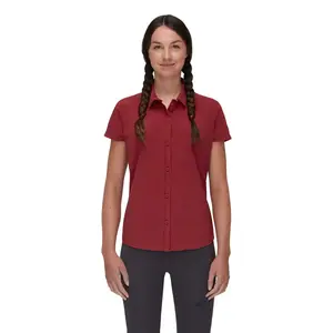 Женская горная рубашка TROVAT LIGHT Mammut, гранатовый